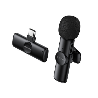Lavalier Borofone BFK16 Winner, USB-C, Nero