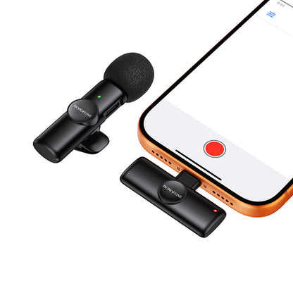 Lavalier Borofone BFK16 Winner, USB-C, Nero