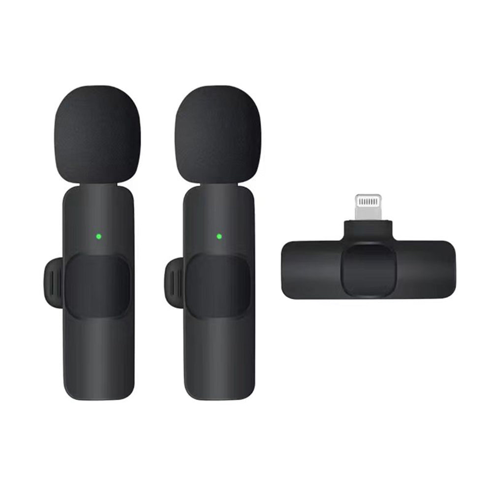 Lavalier Techsuit LW1, Lightning, Set 2 pezzi, Nero