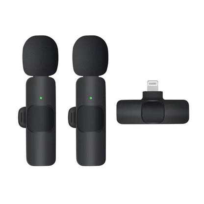 Lavalier Techsuit LW1, Lightning, Set 2 pezzi, Nero