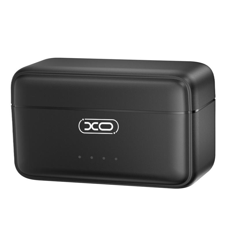Lavaliera XO Design MC15 Dual, USB-C / Lightning, Set 2 pezzi, Nera