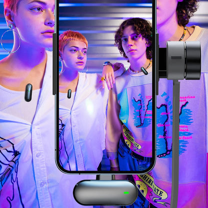 Lavalier Yesido KR16, Lightning, Set 2 pezzi, Nero