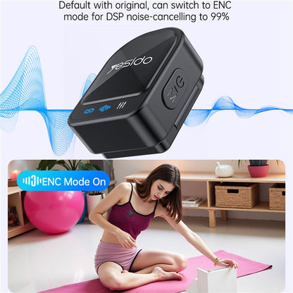 Lavalier Yesido KR19, USB-C / Lightning, Set 2 pezzi, Nero