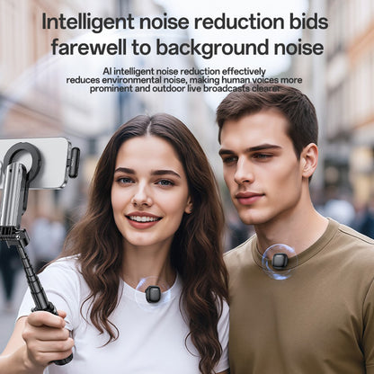 Lavaliera Yesido KR20, Lightning, Set 2 pezzi, Nera