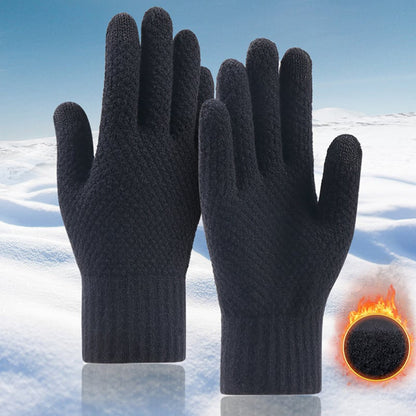 Guanti Invernali Touchscreen Uomo Techsuit ST0013, Taglia 22cm, Marrone