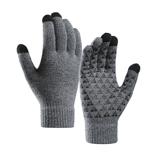Guanti Invernali Touch Iwarm ST0018, Taglia 23cm, Grigio