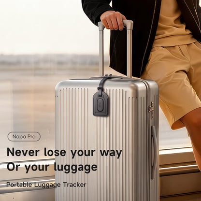 Mcdodo SmartTag Luggage Napa Pro AT-3790 per iOS Series, Nero