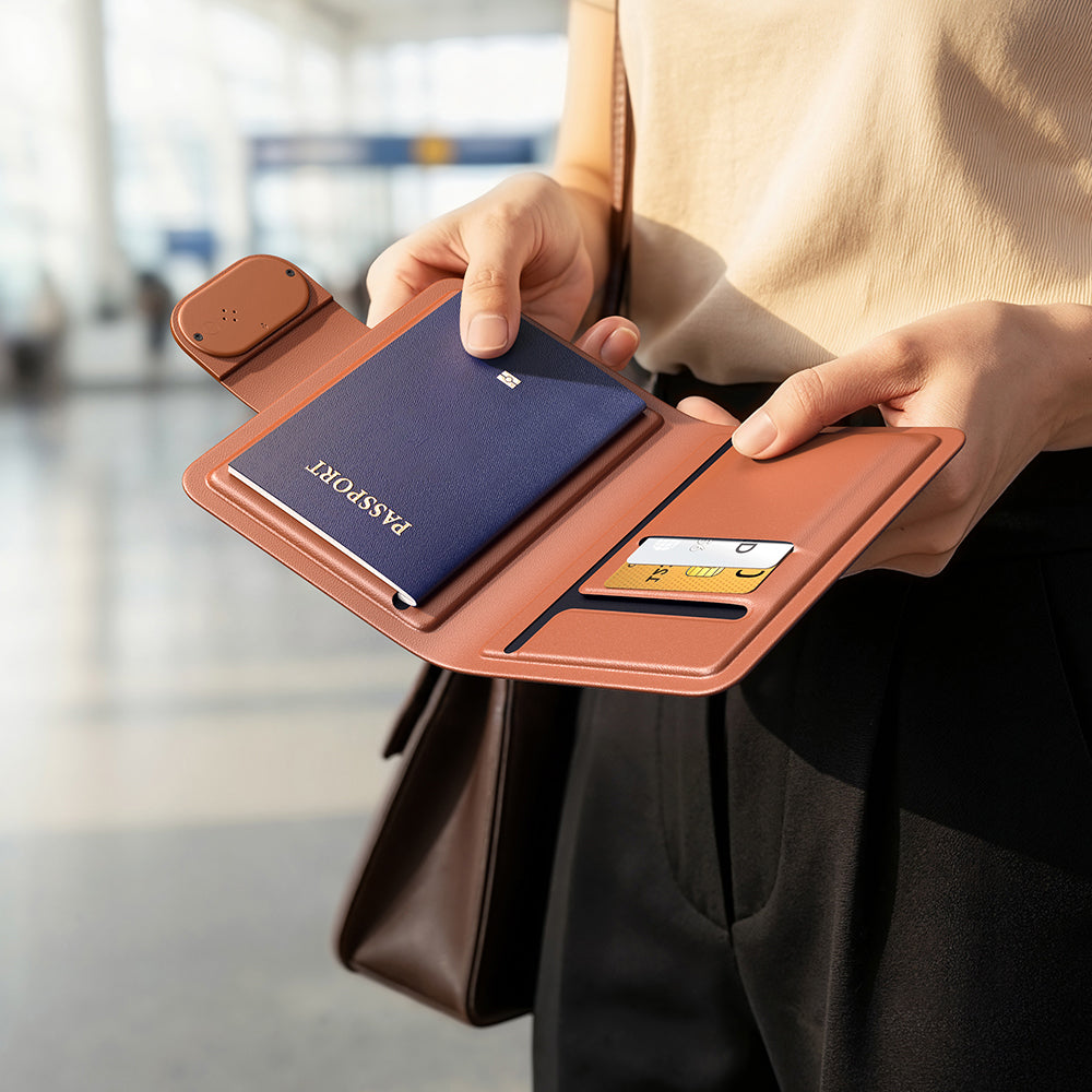 Mcdodo SmartTag Passport Napa Pro AT-4180 per iOS Series, Nero