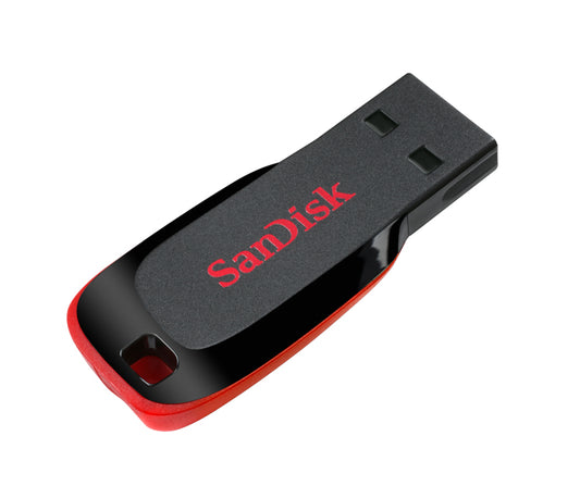 Memoria Esterna USB-A SanDisk Cruzer Blade, 128Gb SDCZ50-128G-B35
