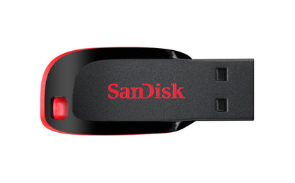 SanDisk Cruzer Blade USB-A External Memory, 128Gb SDCZ50-128G-B35