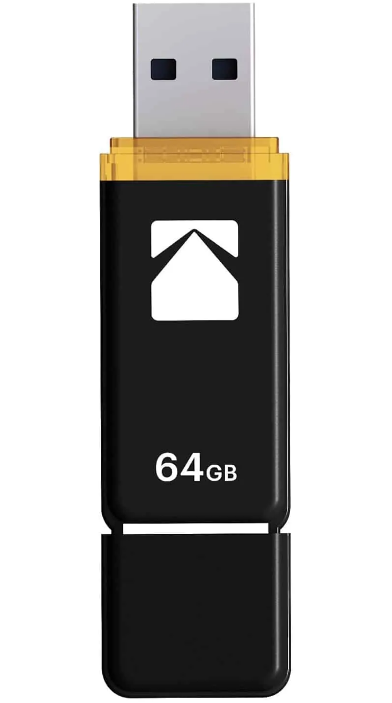 External Memory USB-A 3.0 Kodak K100, 64Gb EKMMD64GK103