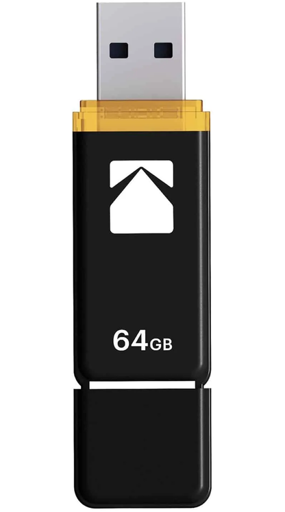 External Memory USB-A 3.0 Kodak K100, 64Gb EKMMD64GK103