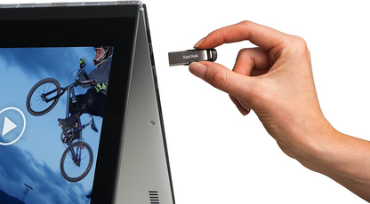 Memoria Esterna USB-A 3.0 SanDisk Ultra Flair, 64Gb, Ricondizionata SDCZ73-064G-G46