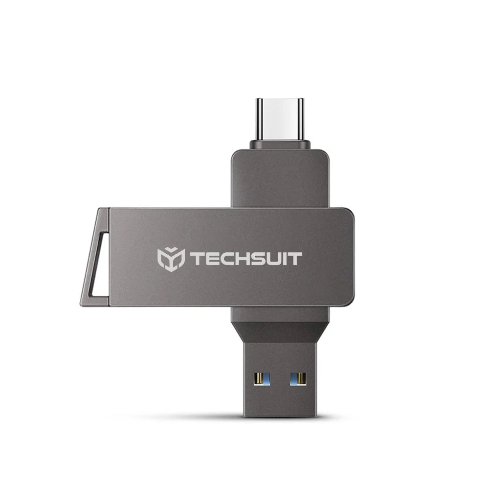 Memoria Esterna USB-A 3.0 / USB-C Techsuit THSM20, 64Gb