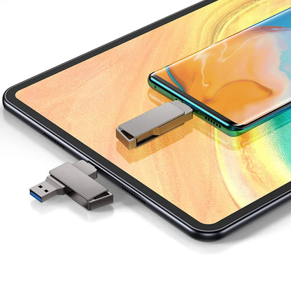 Memoria Esterna USB-A 3.0 / USB-C Techsuit THSM20, 64Gb