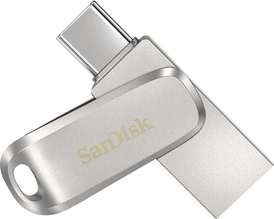 Memoria Esterna USB-A 3.2 / USB-C SanDisk Ultra Luxe Dual Drive, 1TB SDDDC4-1T00-G46