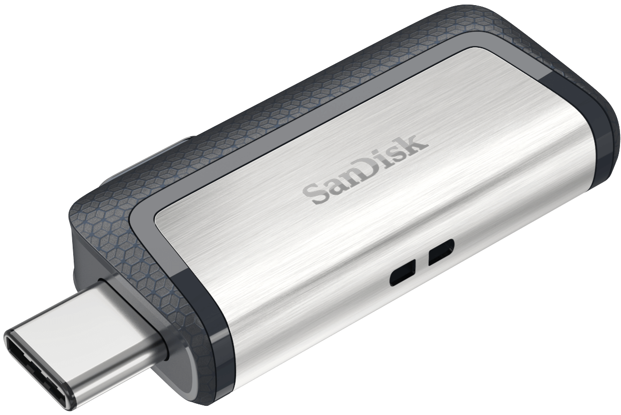 Memoria Esterna USB-A 3.1 / USB-C SanDisk Ultra Dual, 128Gb SDDDC2-128G-G46