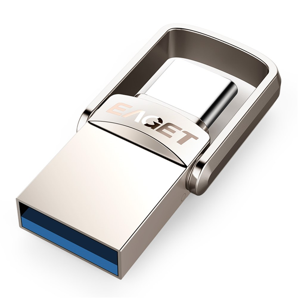 Memoria Esterna USB-A 3.1 / USB-C Eaget CU20, 64Gb