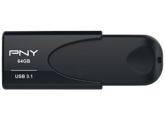 Memoria Esterna USB-A 3.1 PNY Attache 4, 64Gb FD64GATT431KK-EF