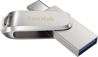Memoria Esterna USB-A 3.2 / USB-C SanDisk Ultra Luxe Dual Drive, 1TB SDDDC4-1T00-G46