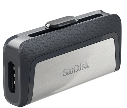 Memoria Esterna USB-A 3.1 / USB-C SanDisk Ultra Dual, 128Gb SDDDC2-128G-G46