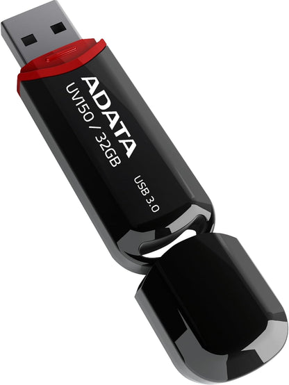 Memoria Esterna USB-A 3.2 Adata UV150, 32Gb AUV150-32G-RBK