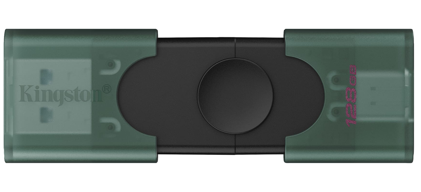 Memoria Esterna USB-A 3.2 / USB-C Kingston Duo, 128Gb DTDEG2/128GB