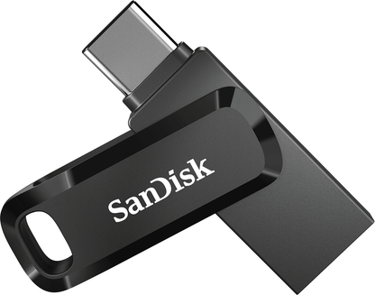 Memoria Esterna USB-A 3.2 / USB-C SanDisk Ultra Dual Go, 1TB SDDDC3-1T00-G46