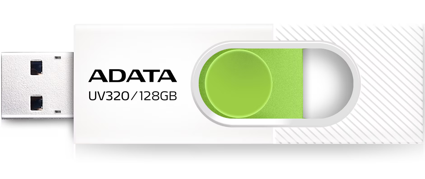 Memoria Esterna USB-A 3.2 Adata UV320, 128Gb AUV320-128G-RWHGN