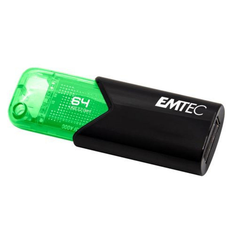 Memoria Esterna USB-A 3.2 Emtec B110 Click Easy, 64Gb ECMMD64GB113