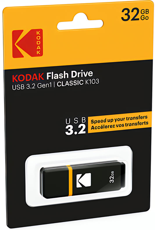 Memoria Esterna USB-A 3.2 Kodak K103, 16Gb EKMMD16GK103