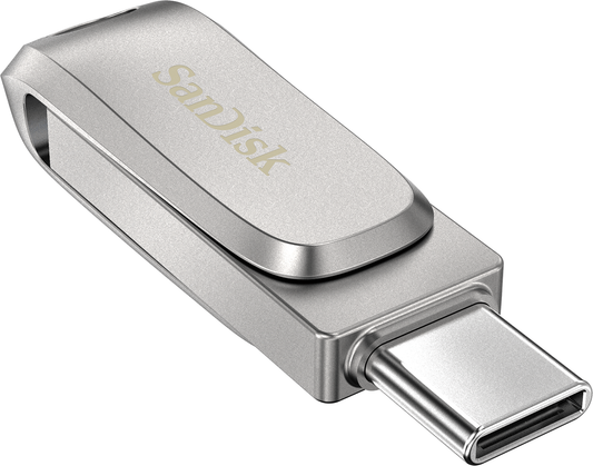 Memoria Esterna USB-A 3.2 / USB-C SanDisk Ultra Luxe Dual Drive, 32Gb SDDDC4-032G-G46