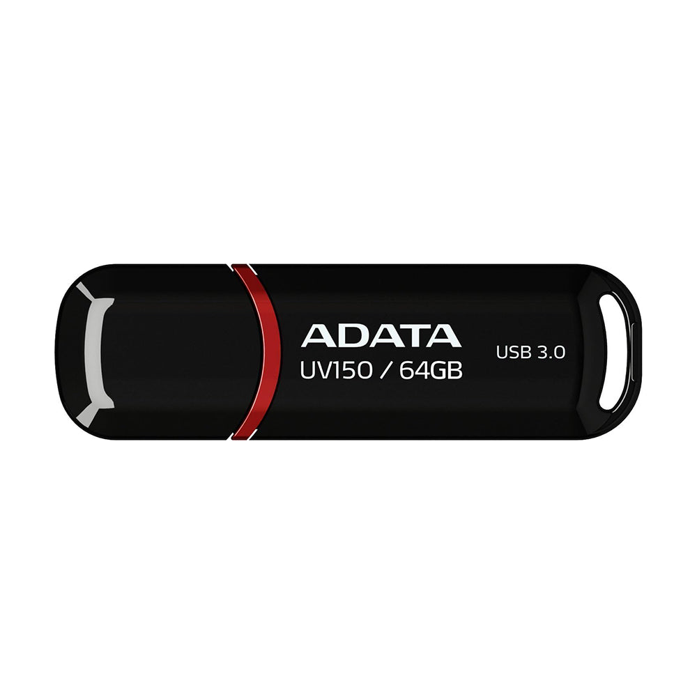 Memoria esterna USB-A 3.2 Adata UV150, 64 GB AUV150-64G-RBK