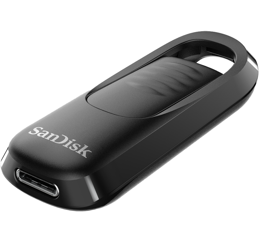 Memoria Esterna USB-C SanDisk Ultra Slider, 64Gb SDCZ480-064G-G46
