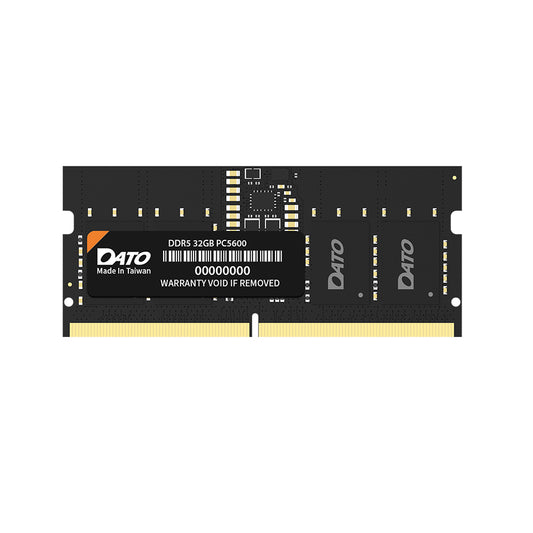 Memoria RAM Dato, DDR5, 8GB, 5600Mhz, Nera DT8G5DS56