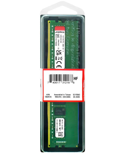 Memoria RAM Kingston ValueRAM, DDR5, 8GB, 5600MHz KVR56U46BS6-8