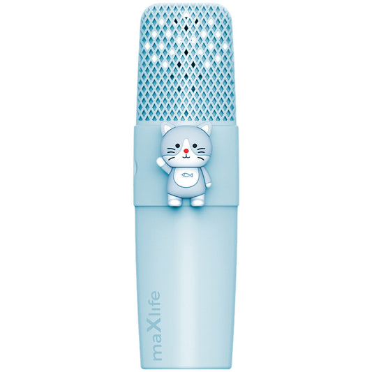 MaXlife Animal MXBM-500 Microfono Bluetooth, blu