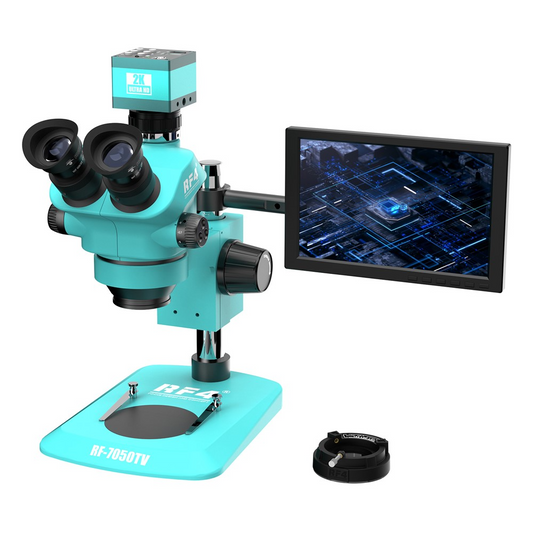 Microscopio con Monitor e Telecamera RF4 RF-7050TV + 2KC2PRO + S010