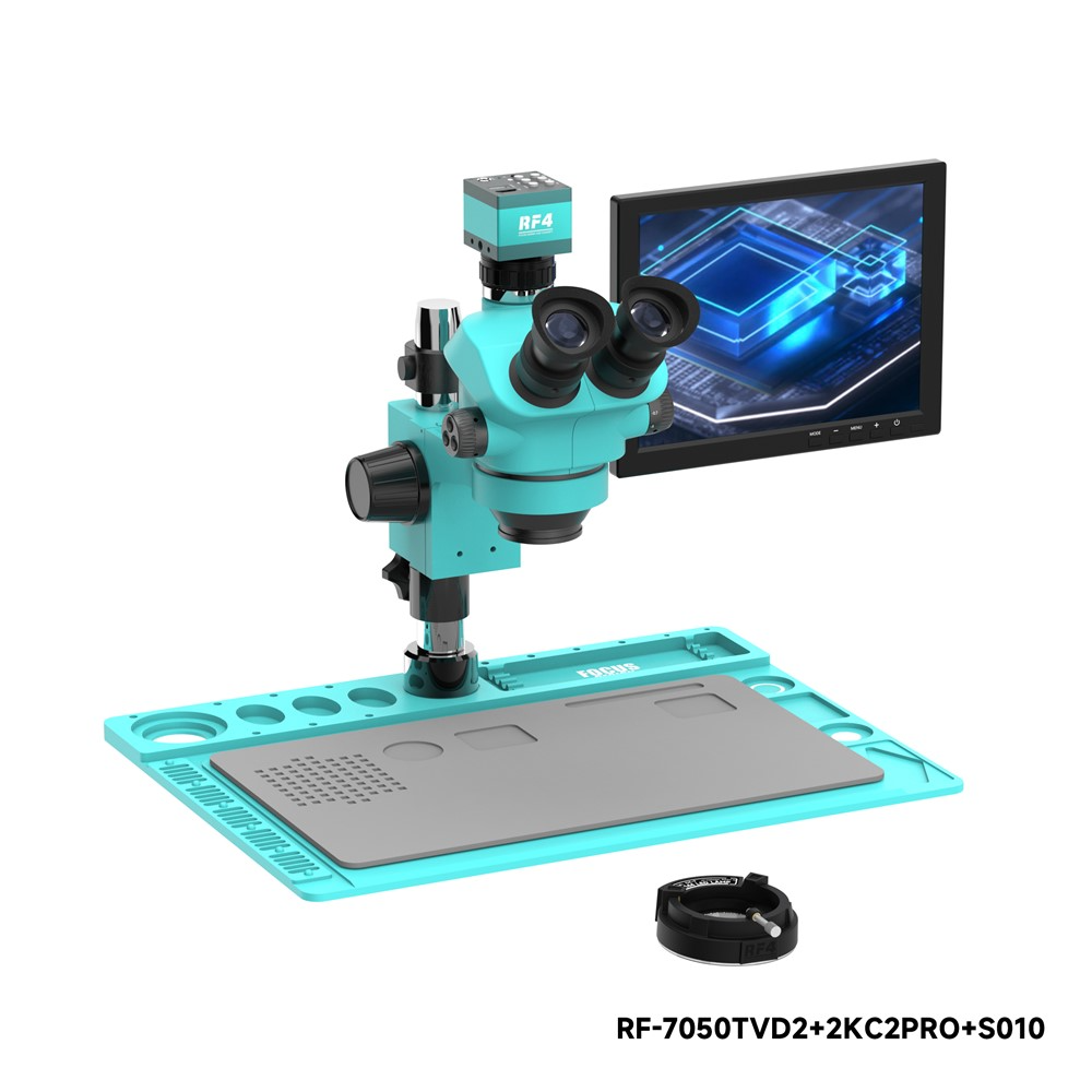 Microscopio con Monitor e Telecamera RF4 RF-7050TVD2 + 2KC2PRO + S010