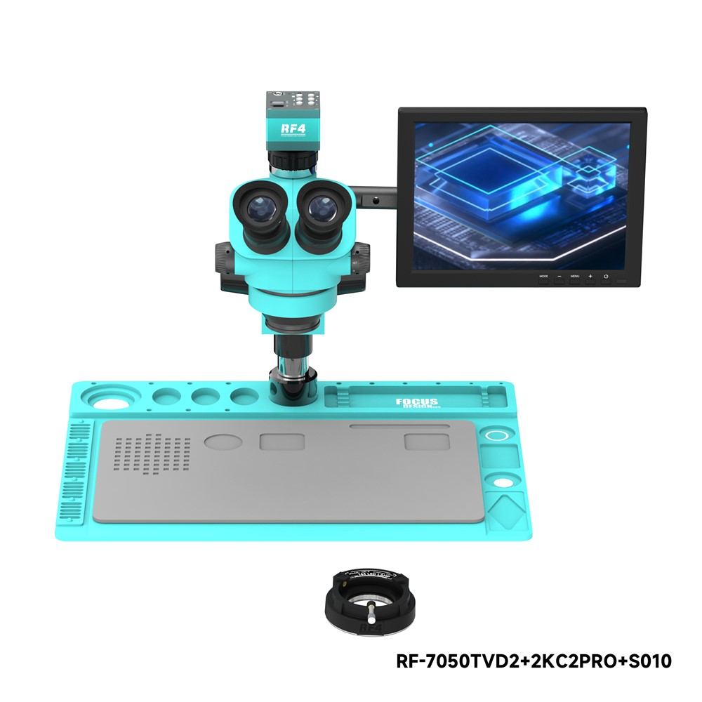 Microscopio con Monitor e Telecamera RF4 RF-7050TVD2 + 2KC2PRO + S010