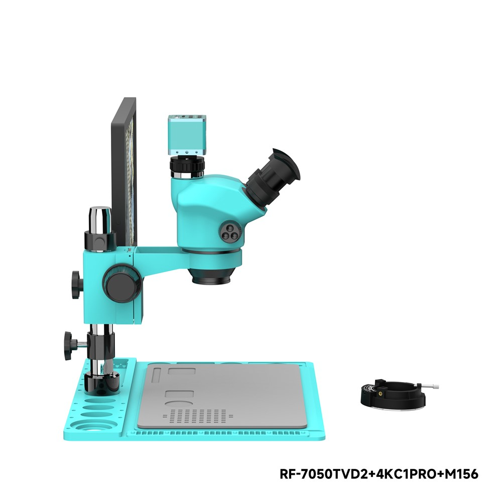 Microscopio con Monitor e Camera RF4 RF-7050TVD2 + 4KC1PRO + M156