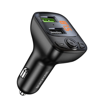Modulatore FM Bluetooth Borofone BC41 Eminency, 2 x USB-A - 1 x microSD