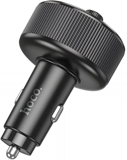 Modulatore FM Bluetooth HOCO E82, 2 x USB-A - 1 x USB-C