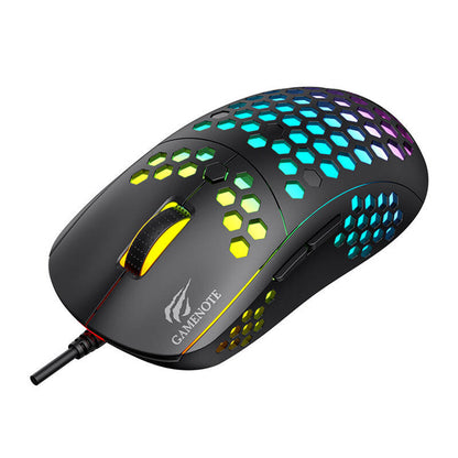 Mouse Gaming Cablato USB HAVIT MS1032, RGB, 800DPI - 6400DPI, Nero
