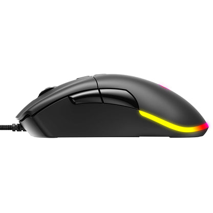 Mouse Gaming Cablato USB HAVIT MS954, 800DPI - 12000DPI, 1.6m, Nero