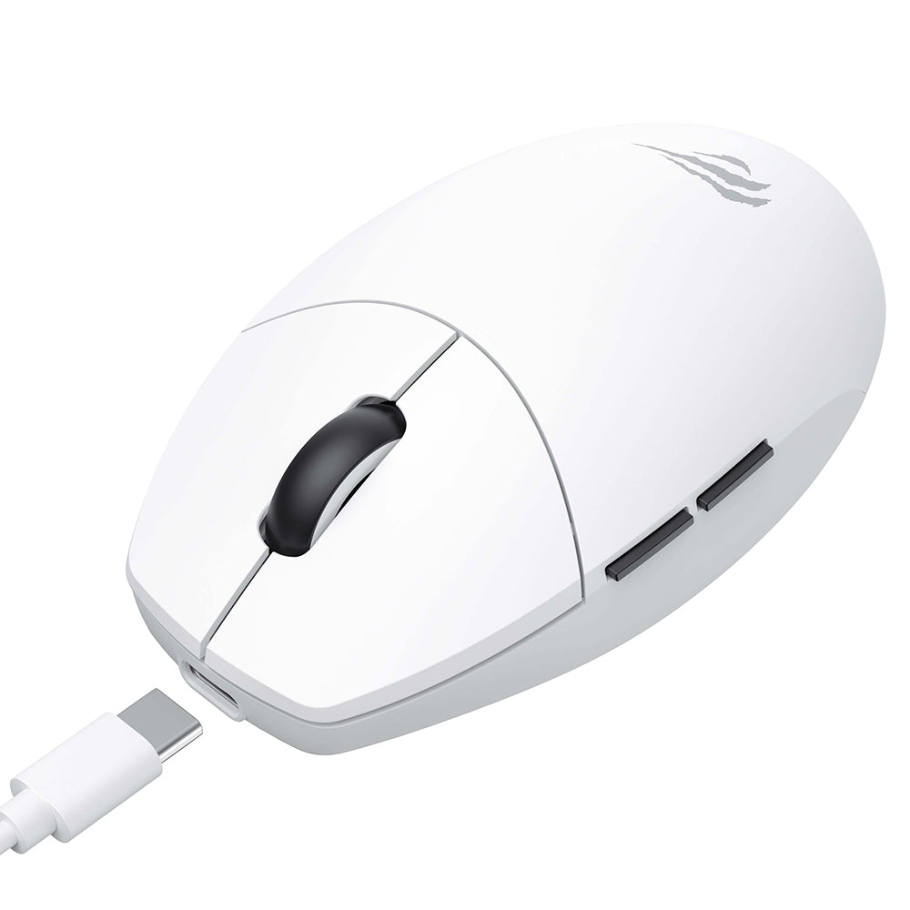 Mouse Gaming Wireless HAVIT MS1039W, 800DPI - 7400DPI, Bianco