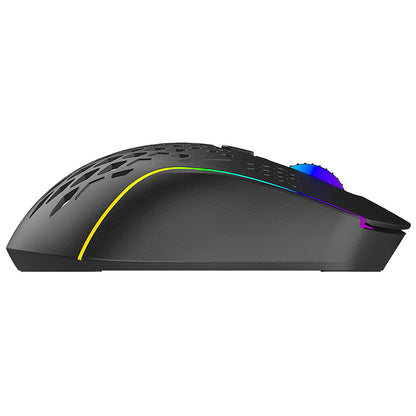 Mouse Gaming Wireless Proove Buzz, RGB, 800DPI - 4800DPI, Nero WMBU00022401