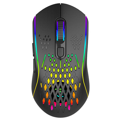 Mouse Gaming Wireless Proove Buzz, RGB, 800DPI - 4800DPI, Nero WMBU00022401