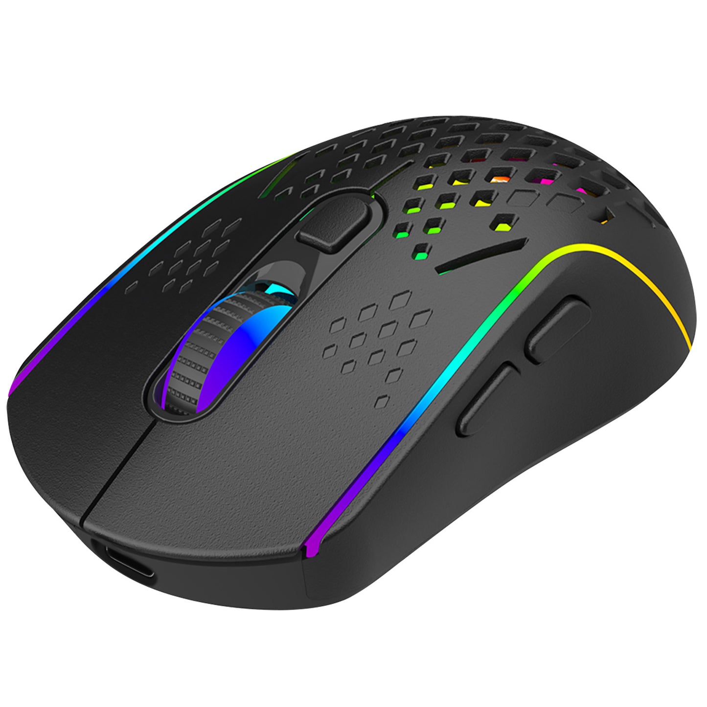 Mouse Gaming Wireless Proove Buzz, RGB, 800DPI - 4800DPI, Nero WMBU00022401