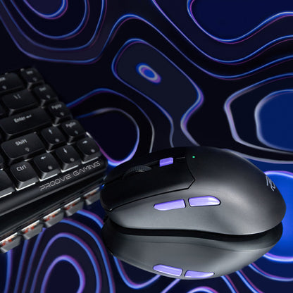 Mouse Gaming Wireless Proove Everon, 800DPI - 10000DPI, Nero WMEV00022001